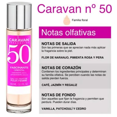Caravan Fragancias No. 50, 150 ml, Oriental, Femei - imagine 2
