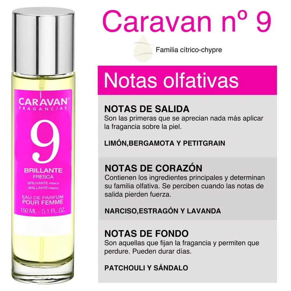 parfum caravan fragancias no 9 romania spania