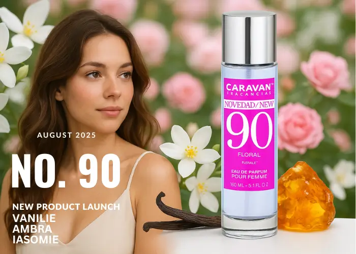 parfum spania caravan fragancias 90 floral ambra vanilie si iasomie